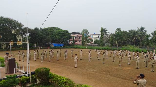 सी आय एस एफ , तारापुर  द्वारे कोविड-19 विरोधात लढण्यासाठी घेतली प्रतिज्ञा