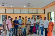 चक्रीवादळात अहोरात्र काम करणाऱ्या महावितरच्या अधिकाऱ्यांचा आणि कर्मचाऱ्यांचा सत्कार