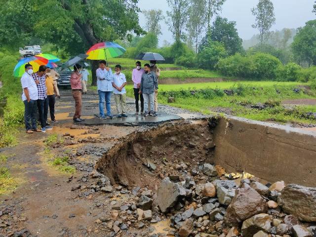 धानोशी येथील बंद रस्ता तात्काळ चालु करा - आमदार सुनिल 