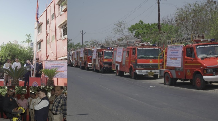 वसई विरार शहर महानगरपालिका क्षेत्रात अग्निशमन सेवा सप्ताहाला सुरुवात  