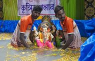 वसई विरारमध्ये पाच दिवसीय गणपतीचे ६६ टक्के विसर्जन कृत्रिम तलावात