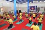 भारतीय तटरक्षक दलाच्या डहाणू स्टेशन मध्ये ११ व्या आंतरराष्ट्रीय योग दिनानिमित्त योगाभ्यास
