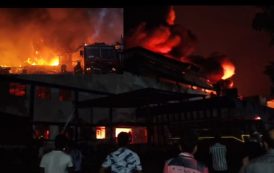पालघर मधील धनसार औद्योगिक क्षेत्रातल्या कंपनीत भीषण आग, कंपनी जळून खाक
