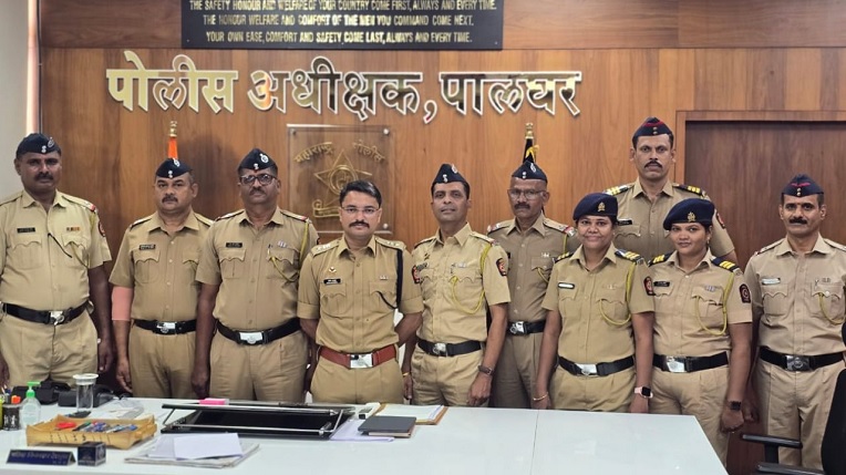 पालघर पोलीस दलातील 29 पोलीस अंमलदारांची पदोन्नती
