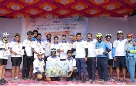 पालघर पोलीस दलाकडून सायक्लोथॉन चं आयोजन