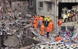 विरार मध्ये चार मजली इमारत कोसळून झालेल्या दुर्घटनेत 15 नागरिकांचा मृत्यू