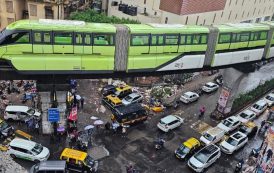 मुंबई मोनो रेल मध्ये तांत्रिक बिघाड