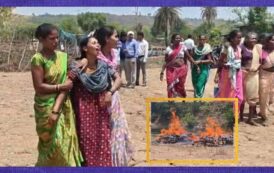 पालघर मध्ये आक्रोश, एकाच वेळी १२ अंत्यसंस्कारांनी गाव सुन्न