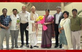 पद्मश्री जनार्दन बोथे यांचा महाराष्ट्र सदनात सत्कार