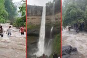 खोपोलीच्या झेनिथ धबधब्यावर थरार, शंभरहून अधिक पर्यटकांची सुटका